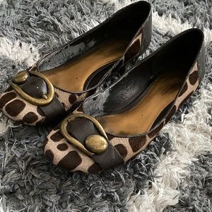 Nine West animal print shoes